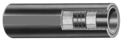 Trident Marine 250-1124-1B Trident Flex Hardwall Exhaust Hose, 1-1/2" x 12.5'