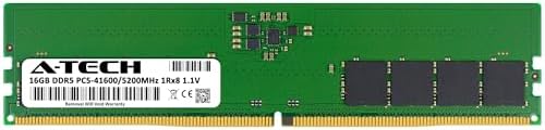 A-Tech 32GB DDR5 4800MHz PC5-38400 CL40 UDIMM 2Rx8 Dual Rank 1.1V Non-ECC Unbuffered DIMM 288-Pin Desktop PC/Computer RAM Memory Upgrade Module|B0B17JW787