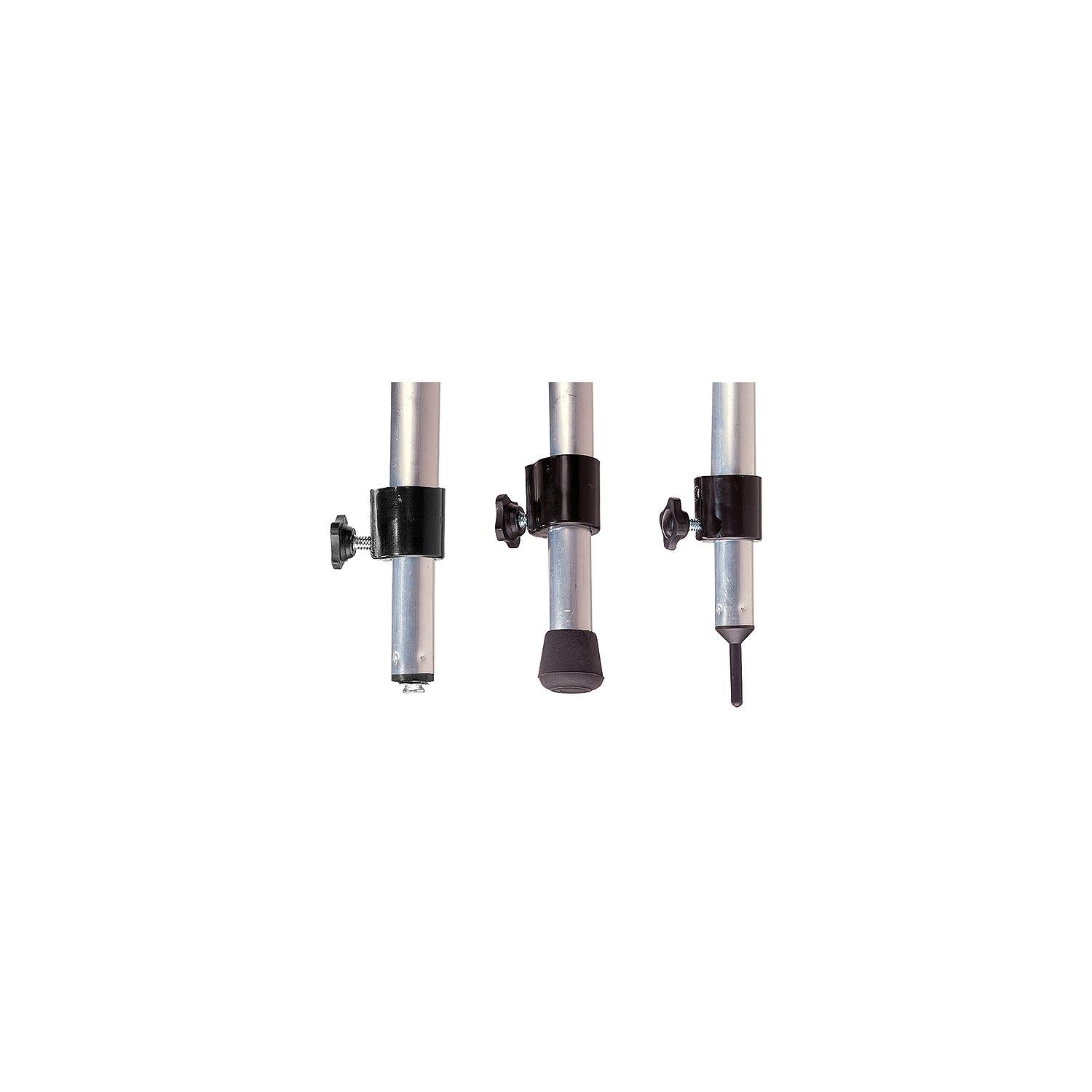 Taylor Made Products 11992 Taylor Super Support Pole w/Canvas Snap, Grommet Tip & Plain End Cap, 36"-64"
