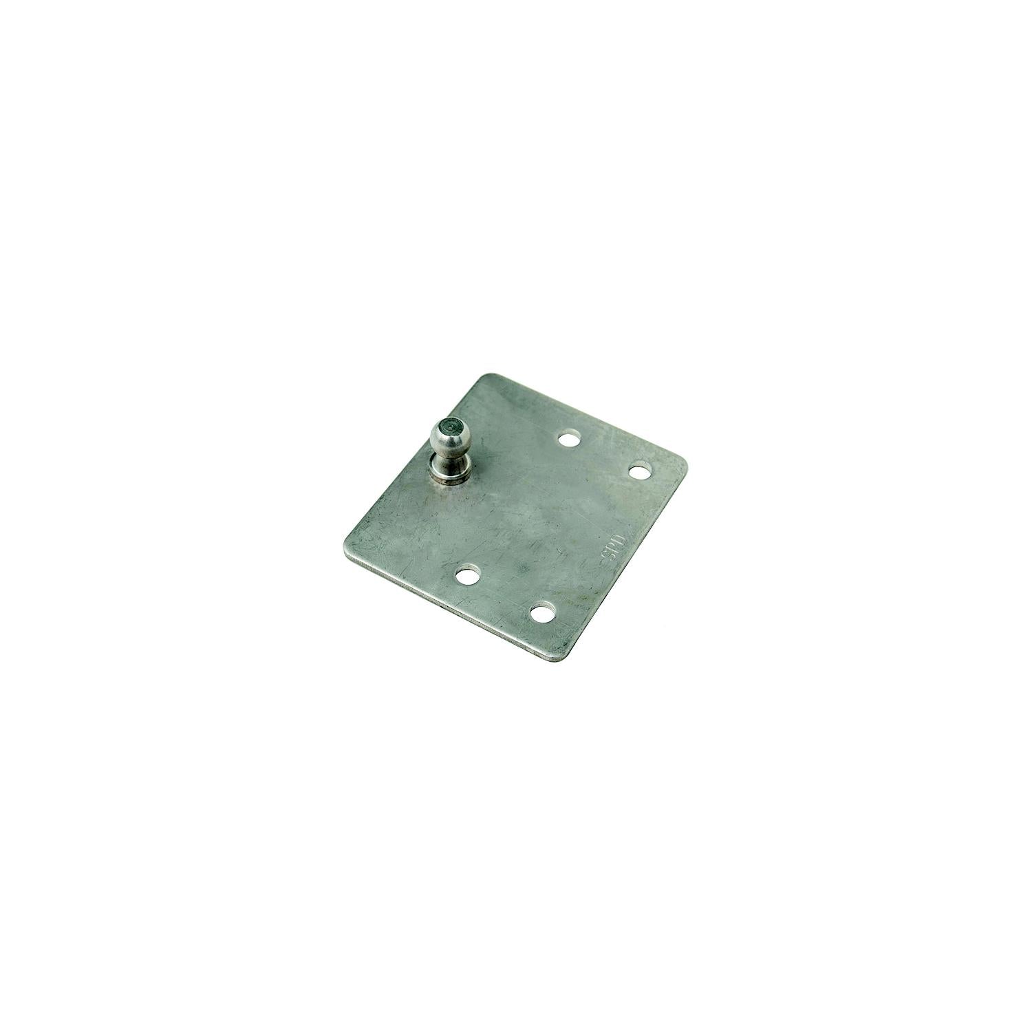 Taylor Made Products 1886 Stainless Gas Lift Hardware, Flat Mount Brackt w/Ball Stud, Pair