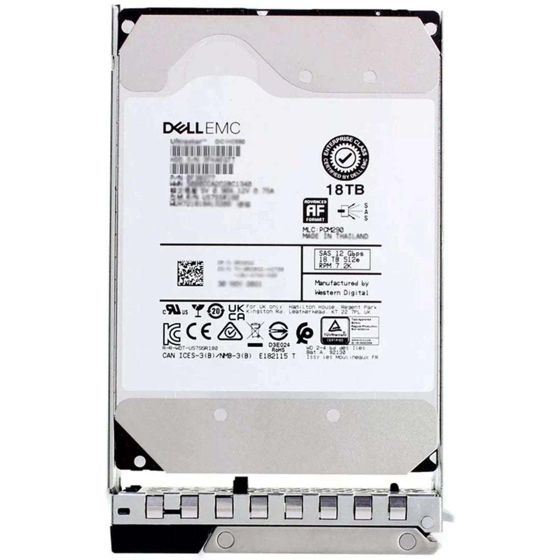 Dell EMC J73RH 18TB 7.2K RPM SAS 12Gbps 3.5-inch Hot-Plug Server Hard Drive