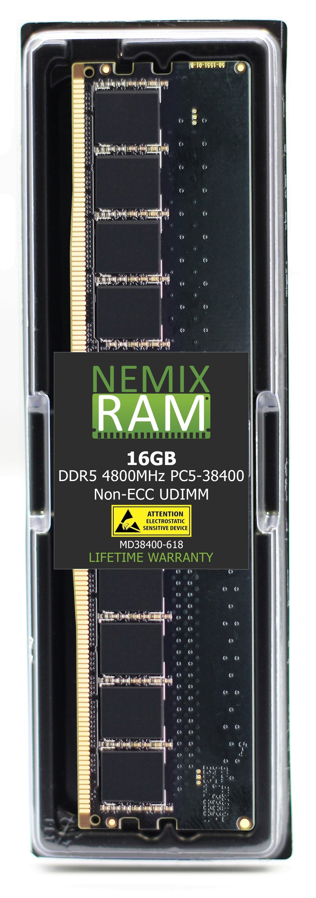 SUPERMICRO - IoT SuperServer SYS-111AD-HN2 Model CSE-510FT-203B | X13SAZ-F X13SAZ-Q Motherboard Memory Upgrade