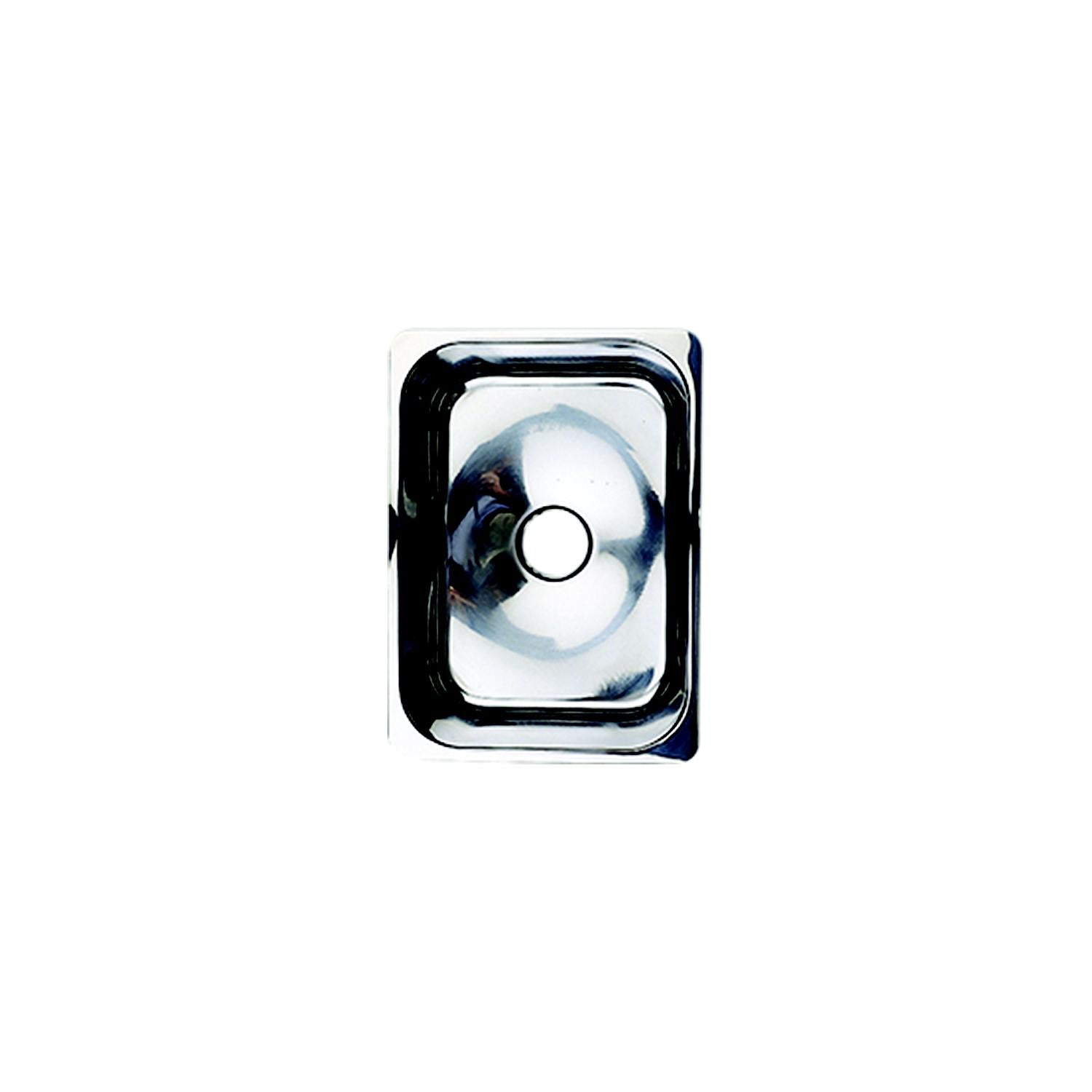 Scandvik 10218 Rectangular Stainless Steel Mirror Finish Sink
