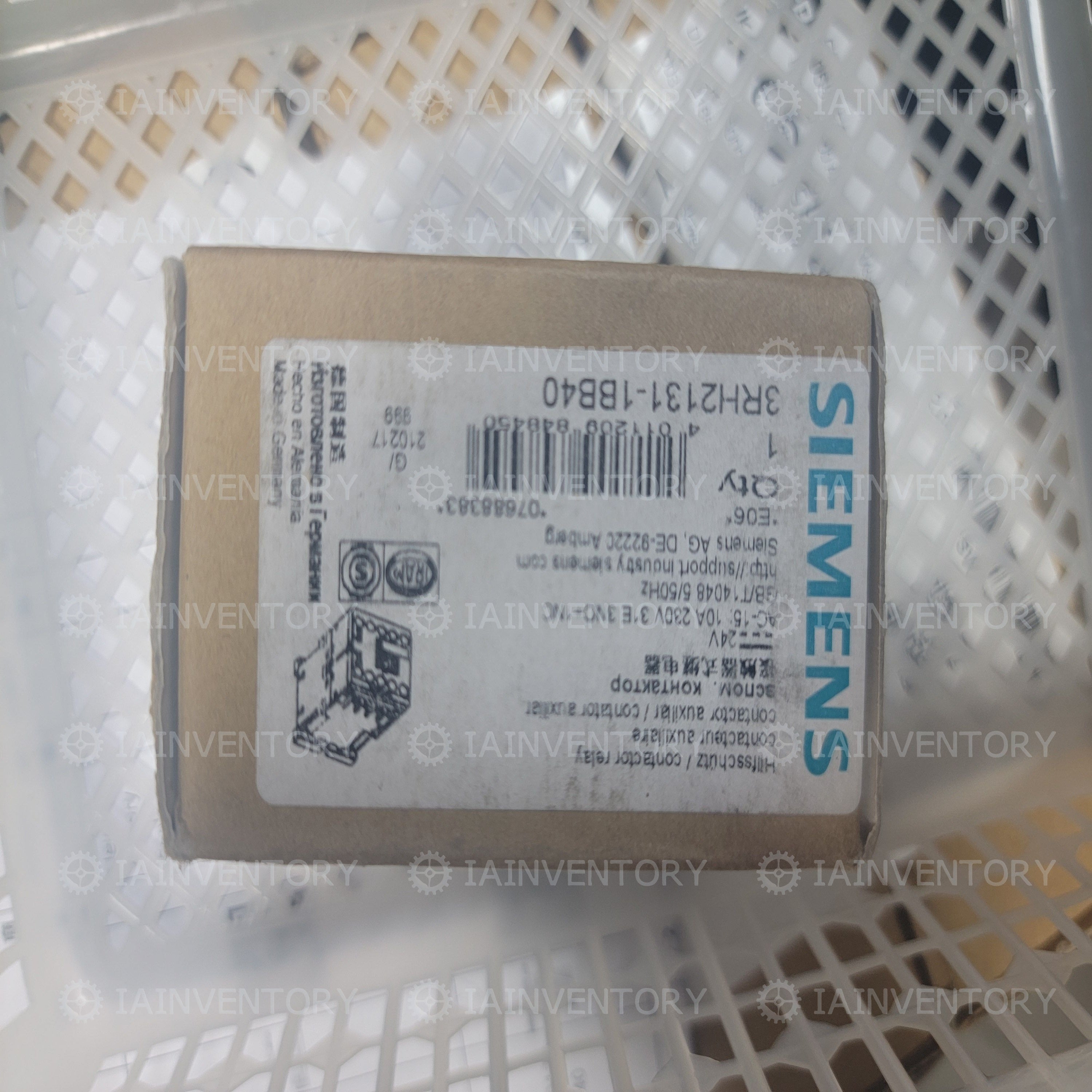 Siemens 3RH2131-1BB40 Contactor Relay