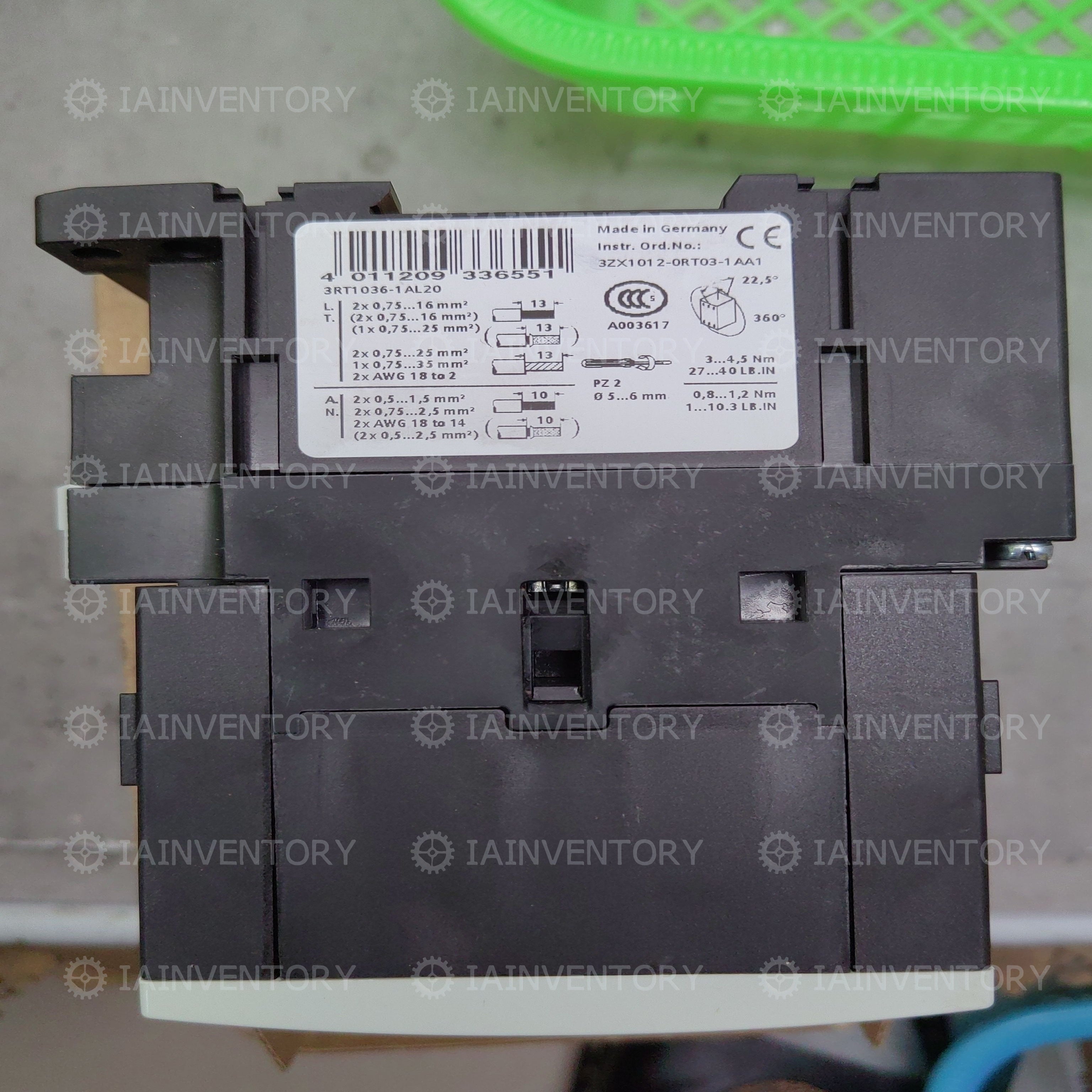SIEMENS 3RT1036-1AL20