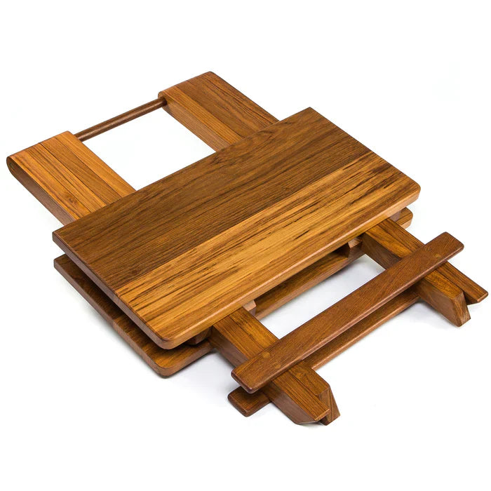 Whitecap 60031 Solid Top Folding Tray Table