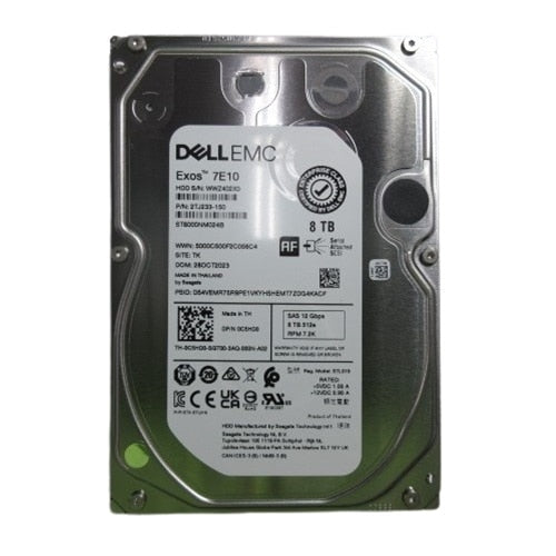 Dell Compatible 18TB 7.2K SAS 12G 3.5-inch Internal Server Hard Drive
