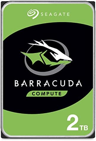 Seagate BarraCuda 8 TB Internal Hard Drive HDD – 3.5 Inch SATA 6 Gb/s, 5,400 RPM, 256 MB Cache for Computer Desktop PC (ST8000DMZ04/004)|B07H289S7C