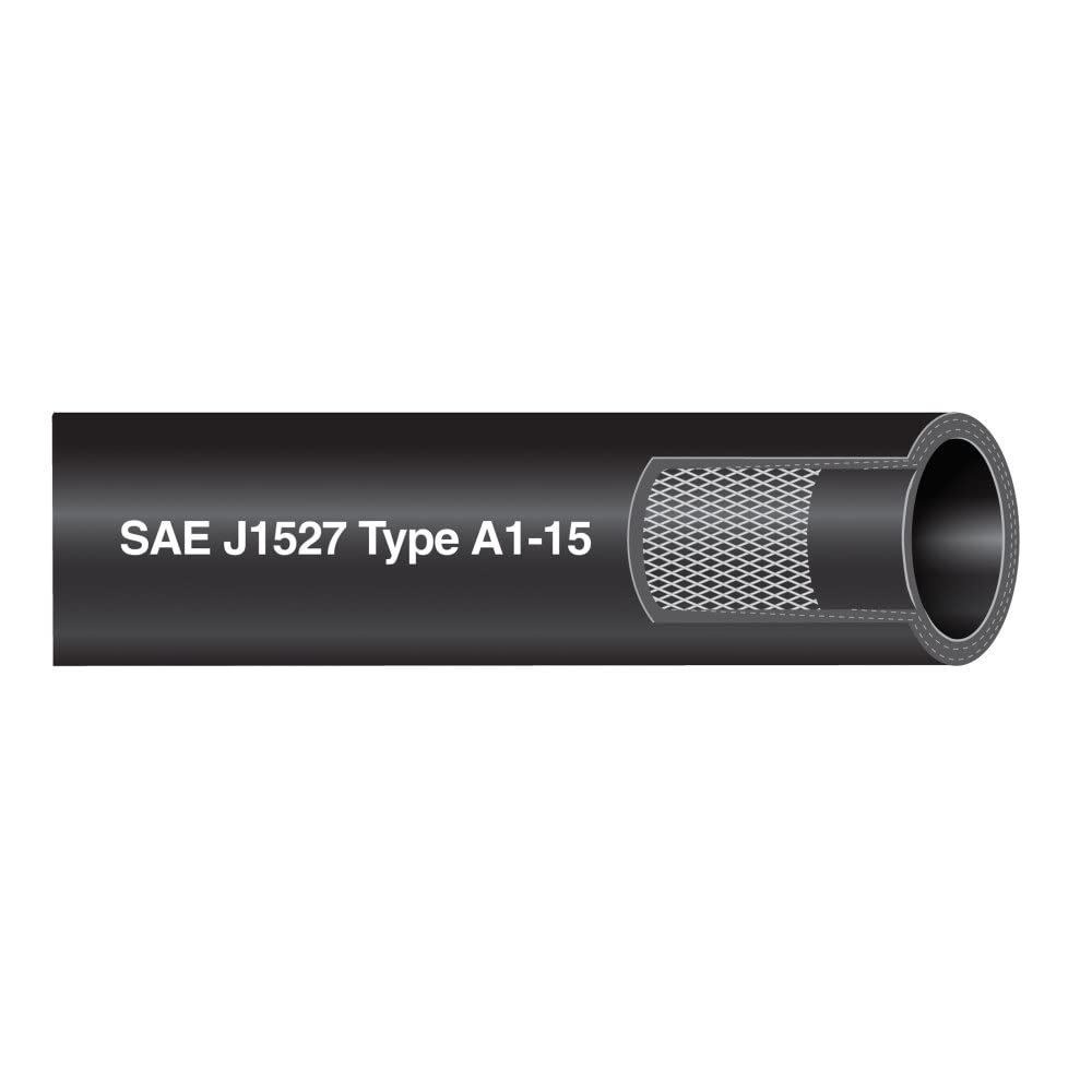 Shield 16-368-0145 Shields Marine Type A1-15 Low Permeation Series 368 Fuel Hose, 100# Working Pressure