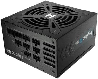FSP Hydro G PRO 1000W Power Supply, 80 Plus Gold, ATX 3.1/PCIe 5.1(12V-2X6, Full Modular, 10 Year Warranty (HG2-1000-G5T