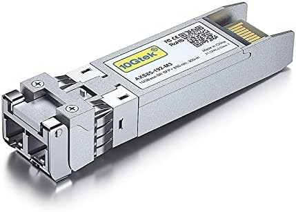 10Gtek 10GBase-SR SFP+ LC Transceiver, 10G 850nm Multimode SFP Module, up to 300 Meters, for Cisco SFP-10G-SR, Meraki MA-SFP-10GB-SR, Ubiquiti UniFi UF-MM-10G, Fortinet, Mikrotik and More, Pack of 10|B00ZCDDOPS
