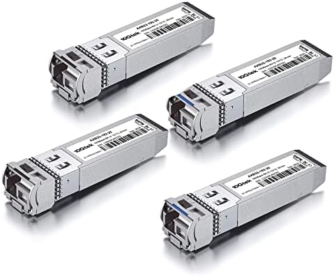 10Gtek 10GBase-T SFP+ to RJ-45 Transceiver, 10Gbe SFP+ Copper Ethernet CAT6a Module, up to 30m, for Cisco SFP-10G-T-S, Ubiquiti UniFi, Fortinet, TP-Link and More|B01KFBFL16