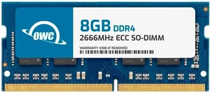 64GB (2x32GB DDR4 2666MHz PC4-21300 CL19 2RX8 ECC Unbuffered SODIMM 1.2V 260-pin Memory RAM