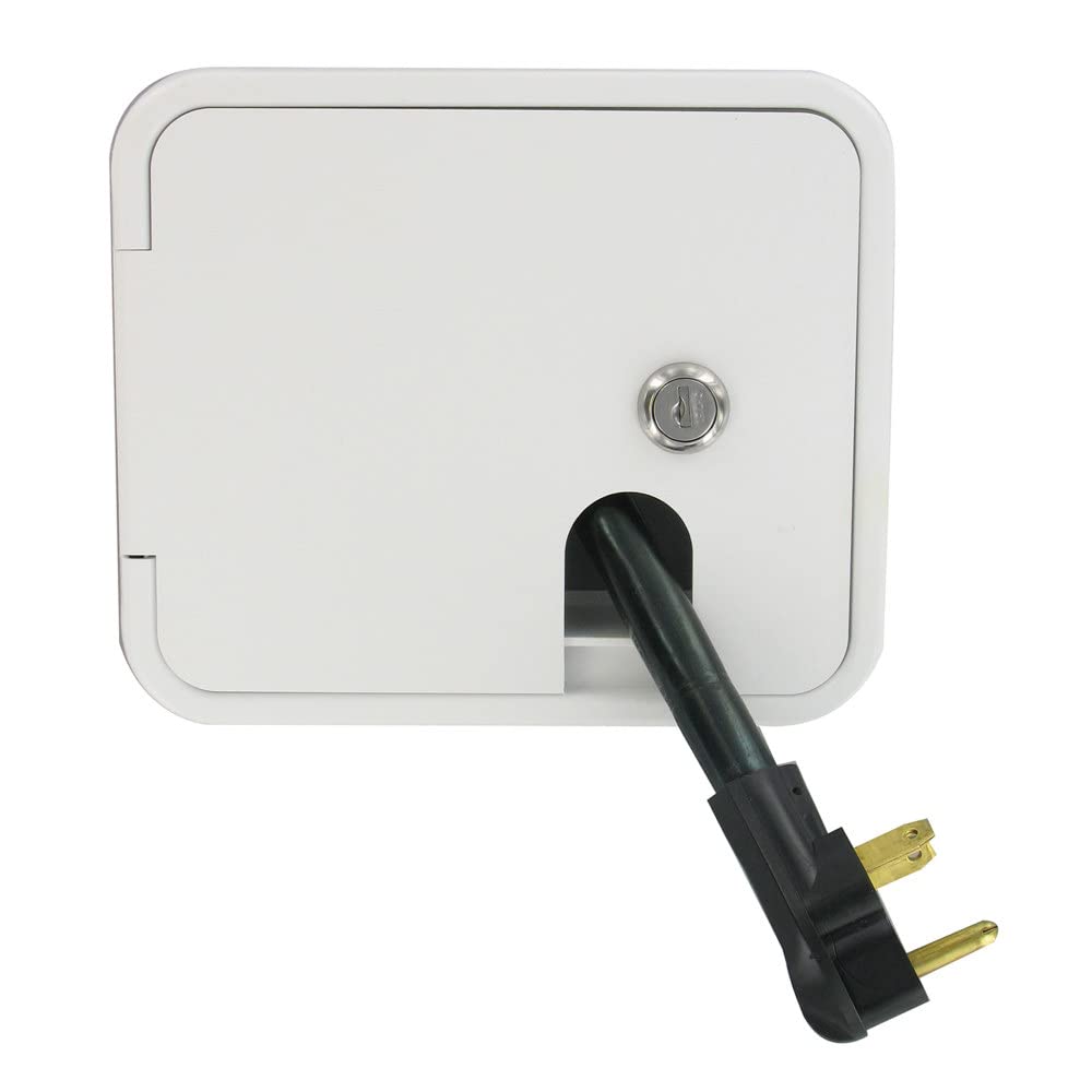 Valterra A10-2150VP Cable Hatch, Medium Square, White