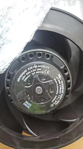R2E-190-A026-C4 230V 0.26A 58W CENTRIFUAL Fan