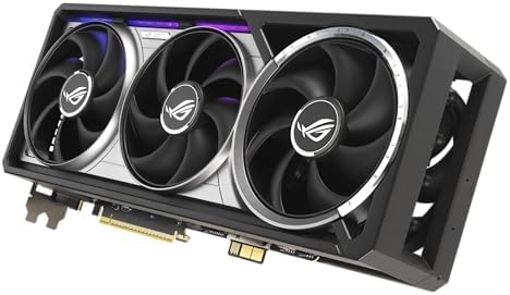 ASUS ROG Astral GeForce RTX™ 5090 OC Edition Gaming Graphics Card (PCIe® 5.0, 32GB GDDR7, HDMI®/DP 2.1, 3.8-Slot, 4-Fan Design, Axial-tech Fans, Patented Vapor Chamber, Phase-Change GPU Thermal pad