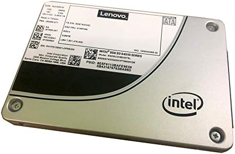 Lenovo 240GB ThinkSystem SSD SATA 3.5In Intel S4510 Entry 6GB Hs