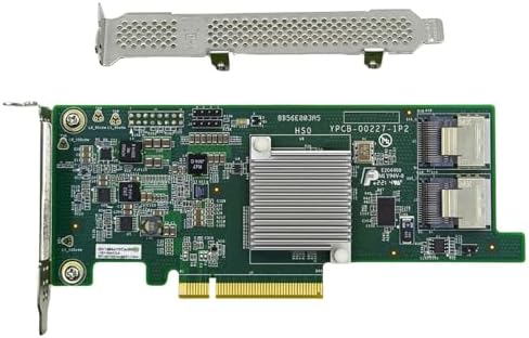 LSI 9207-8i Controller HBA Card, LSI 2308 SATA SAS Host Bus Adapter. 2 * SFF-8087 Internal 6Gbps, PCI-e 3.0 x8. IT Mode Firmware. Non RAID.|B0D8HV5BJ8