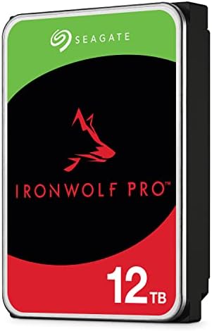 Seagate IronWolf Pro, 16 TB, Enterprise NAS Internal HDD –CMR 3.5 Inch, SATA 6 Gb/s, 7,200 RPM, 256 MB Cache for RAID Network Attached Storage (ST16000NT001)|B0B94PNF7P