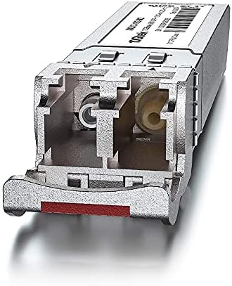 10Gtek 10GBase-LR SFP+ Transceiver, 10G 1310nm SMF SingleMode Fiber Optic Module, 10km, for Cisco SFP-10G-LR, Meraki MA-SFP-10GB-LR, Ubiquiti UniFi UF-SM-10G, Fortinet, Mikrotik, Netgear, Pack of 2|B08BP4M8LV