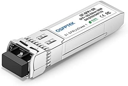 QSFPTEK 10GBASE-T SFP+ to RJ45 Module, 10Gb Copper RJ-45, Mini gbic SFP to Ethernet Network Optical Copper Transceiver Compatible with Dell GP-10GSFP-T, up to 30m|B0BX6G2CT6