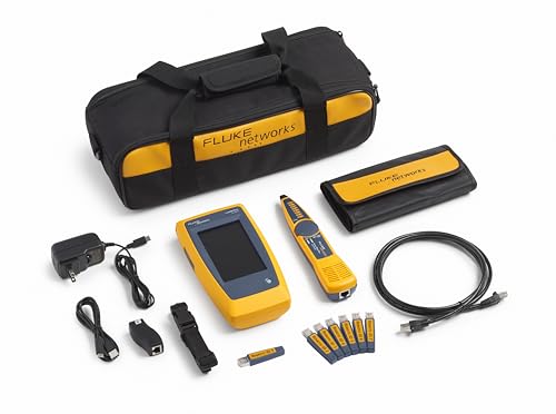 Fluke Networks LIQ-Duo-KIT, LinkIQ-Duo Cable, Wi-Fi, and Network Tester Kit
