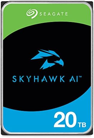 Seagate Skyhawk 4TB Video Internal Hard Drive HDD – 3.5 Inch SATA 6Gb/s 64MB Cache for DVR NVR Security Camera System with Drive Health Management and in-House Rescue Services (ST4000VXZ16/016)|B0B1JPYH2Z