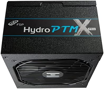 FSP Hydro PTM X PRO 1000W Power Supply, 80 Plus Platinum, ATX 3.0 PCIe 5.0 Full Modular, 10 Year Warranty (HPT3-1000M-GEN5)|B0BTTV6RXH