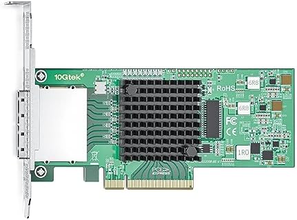 PCIe 3.0 x8 12G External SAS/SATA HBA RAID Controller Card, Broadcom 3008 Chip, Compatible with LSI 9300-8E, Mini SAS HD (SFF-8644 Connector, for Server/Storage Expansion