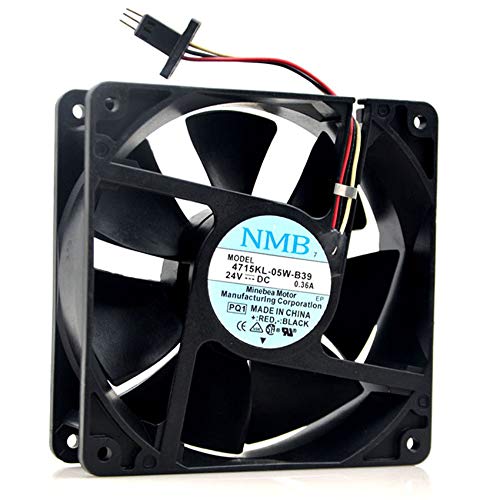 4715KL-05W-B39 for NMB System Cooling Fan,DC24V 0.36A 12038 Double Ball Frequency Converter axial Fan