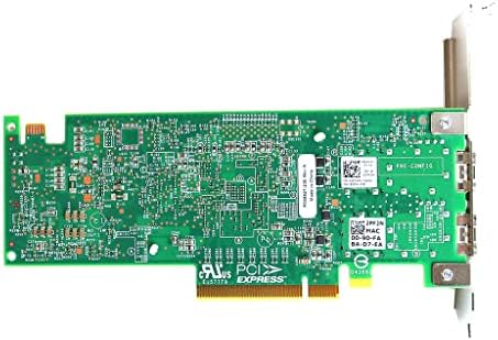 Emulex Dual Port 10GBE SFP+ PCI-Express 3.0 x8 Low Profile Converged Network Adapter Interface Card 2PF2N 02PF2N CN-02PF2N Compatible Replacement Spare Part for Dell PowerEdge Series|B0B3DLQZM1