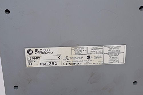 Allen Bradley 1746-P2 1746P2 Power Supply