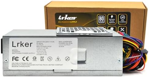 F250AD-00 D250AD-00 250W Power Supply Compatible with Dell Optiplex 390 790 990 3010 Inspiron 537s 540s 545s 546s 560s 570s 580s Vostro 200s 220s 230s 400s Studio 540s Slim Desktop DT Systems|B0BZHSDK4L