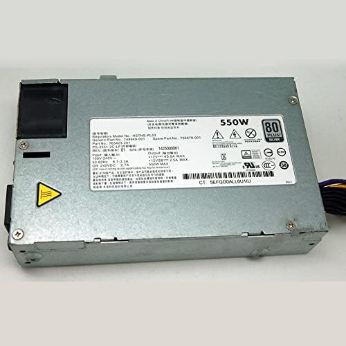 for Server Power Supply 550W HSTNS-PL53 748949-001 766879-001 765423-201 PS-2551-2C-LF PSU Used|B0CMWVXMX5