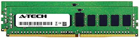 A-Tech 64GB Kit (2 x 32GB for Dell PowerEdge R630 - DDR4 PC4-19200 2400Mhz ECC Registered RDIMM 2Rx4 - Server Memory Ram Equivalent to OEM SNPCPC7GC/32G (AT316640SRV-X2R14