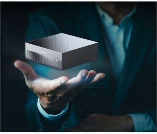 Asus Ascent GX10-GG0020BN Desktop AI Computer - ARM Cortex X925-128 GB - 2 TB PCI Express NVMe 4.0 x4 SSD - Stellar Gray - NVIDIA GB10 Grace Blackwell Chip - DGX OS - NVIDIA Blackwell GPU GB10 - Wi-