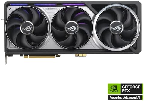 ASUS ROG Astral GeForce RTX™ 5090 OC Edition Gaming Graphics Card (PCIe® 5.0, 32GB GDDR7, HDMI®/DP 2.1, 3.8-Slot, 4-Fan Design, Axial-tech Fans, Patented Vapor Chamber, Phase-Change GPU Thermal pad