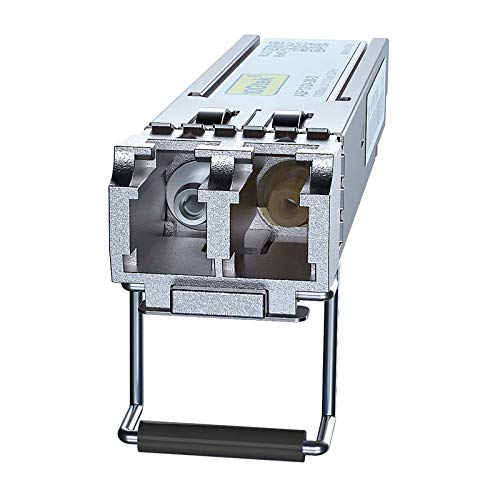 10Gtek 1.25G SFP 1000Base-SX Multimode LC Fiber Transceiver, 850nm MMF, 550m, for Cisco GLC-SX-MMD/SFP-GE-S, Meraki MA-SFP-1GB-SX, Fortinet, Ubiquiti UniFi UF-MM-1G, Mikrotik, TP-Link, Pack of 2|B08BP3JDBV