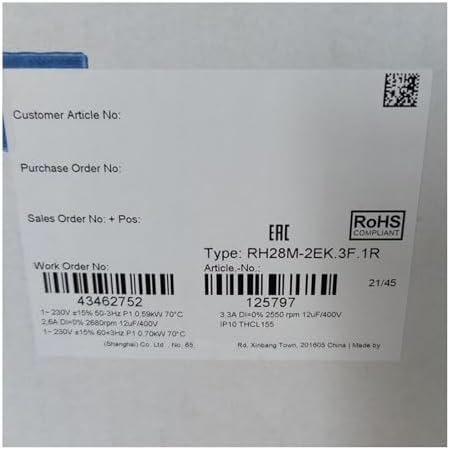 RH28M-2EK.3F.1R RH28M2EK.3F.1R New in Box Expedited