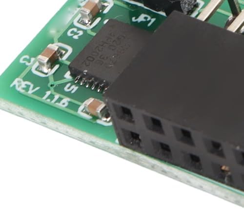GOWENIC TPM 2.0 Module, 10 Pin SPI TPM 2.0 Module for for SuperMicro AOM TPM 9670V S, High Safety 9670 Chipset, SPI Interface, Stable Performance|B0CM6SQN2C