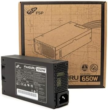 FSP FlexGURU Pro Power Supply, Flex ATX 500W, 80 Plus Gold, 5 Year Warranty (FSP500-50FDB)|B0CZC8D44B