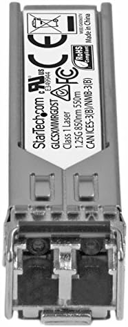 StarTech.com Cisco SFP-GE-T Compatible - Gigabit SFP - 10/100/1000 Mbps - RJ45 Port - 1000Base-T - Copper SFP - GBIC Module|B007UR0CZE