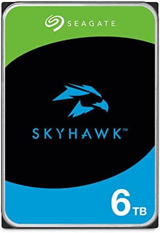 Seagate Skyhawk 4TB Video Internal Hard Drive HDD – 3.5 Inch SATA 6Gb/s 64MB Cache for DVR NVR Security Camera System with Drive Health Management and in-House Rescue Services (ST4000VXZ16/016)|B0B1JPYH2Z