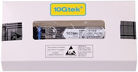 10Gtek 1000BASE-SX Gigabit SFP LC Multi-Mode Transceiver, Mini-GBIC Module for Cisco GLC-SX-MMD/GLC-SX-MM/SFP-GE-S, Ubiquiti UniFi UF-MM-1G, Meraki, Fortinet, TP-Link, 850nm, DDM, 550m, Pack of 2|B077SVS65C