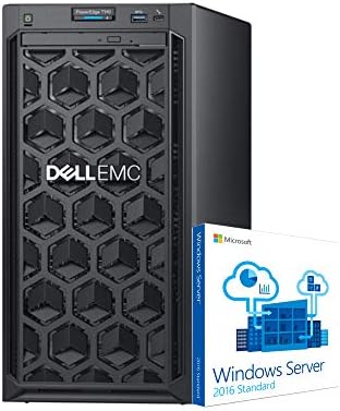 Dell PowerEdge T140 Mini Tower Server with Xeon 3.3GHz CPU, 64GB DDR4 RAM, 16TB HDD Storage, RAID (Renewed)|B081KBRHL3