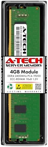 A-Tech 64GB Kit (2x32GB DDR4 3200MHz PC4-25600 ECC RDIMM 2Rx4 Dual Rank 1.2V ECC Registered DIMM 288-Pin Server & Workstation RAM Memory Upgrade Modules (A-Tech Enterprise Series