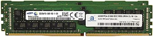 Factory Original 128GB (4x32GB) Compatible for Dell Poweredge, Precision Servers DDR4 2666MHZ PC4-21300 ECC Registered Chip Buffered RDIMM 2Rx4 CL19 1.2v Memory RAM Upgrade Adamanta|B0B3KVX3FT