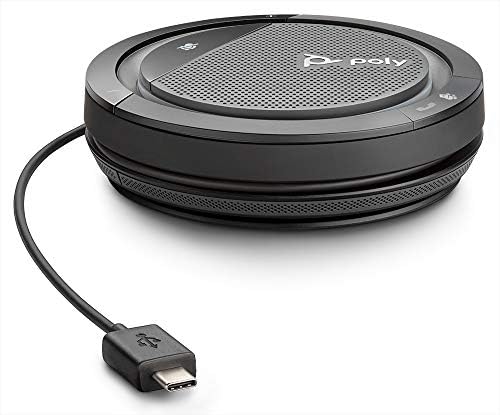 Plantronics Calisto 3200 Portable USB-C Speakerphone (210901-01)|B07MM6JXDT