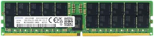 Samsung 128GB DDR5 4800MHz PC5-38400 ECC RDIMM 4Rx4 2S2Rx4 (EC8 10x4) Quad Rank 1.1V Registered DIMM 288-Pin Server RAM Memory M321RAGA0B20-CWK, 1 Module|B0D2LZKK41