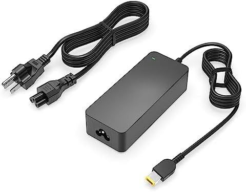 Replacement for Lenovo Thinkcentre M90q M80q M70q Neo 50q 50a 30a 22 24 27, Slim Tip Connector, All-in-one Desktop Laptop, 90W 65W|B0D26FXZBP